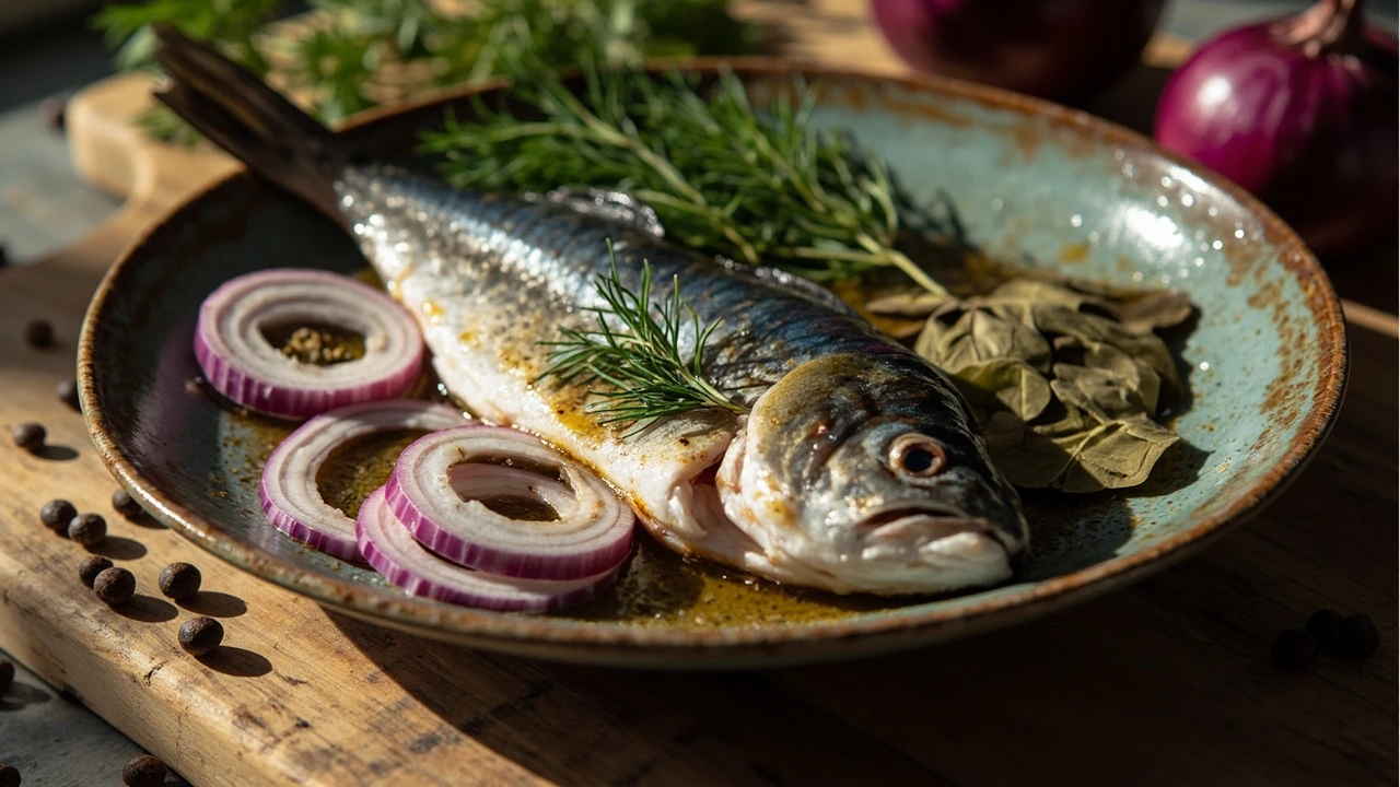 рецепт маринованої скумбрії