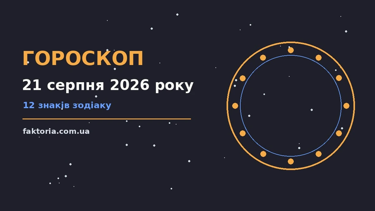 Настільний календар, чашка кави та записник із позначкою 21 серпня 2026 року — атмосфера спокійного ранкового планування