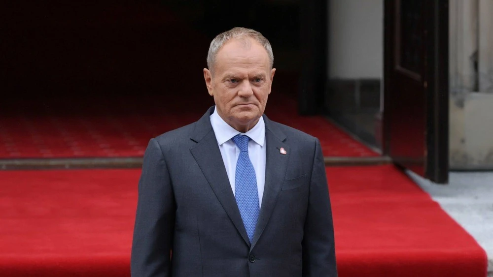 Прем'єр-міністр Польщі Дональд Туск під час засідання уряду