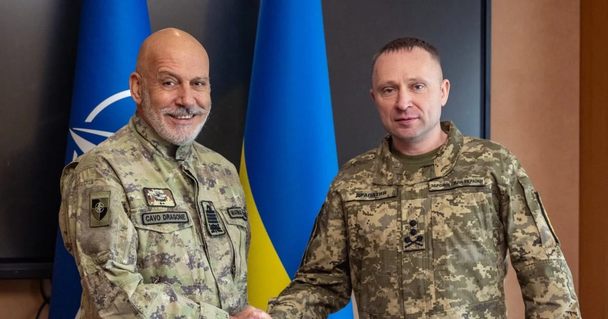 Каво Драгоне привіз до Києва делегацію Військового комітету НАТО з 32 країн