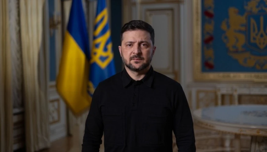 Володимир Зеленський та Емманюель Макрон — тема заяви про загрозу ракетних ударів і ППО